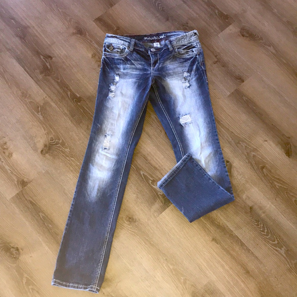 Distressed Jeans
